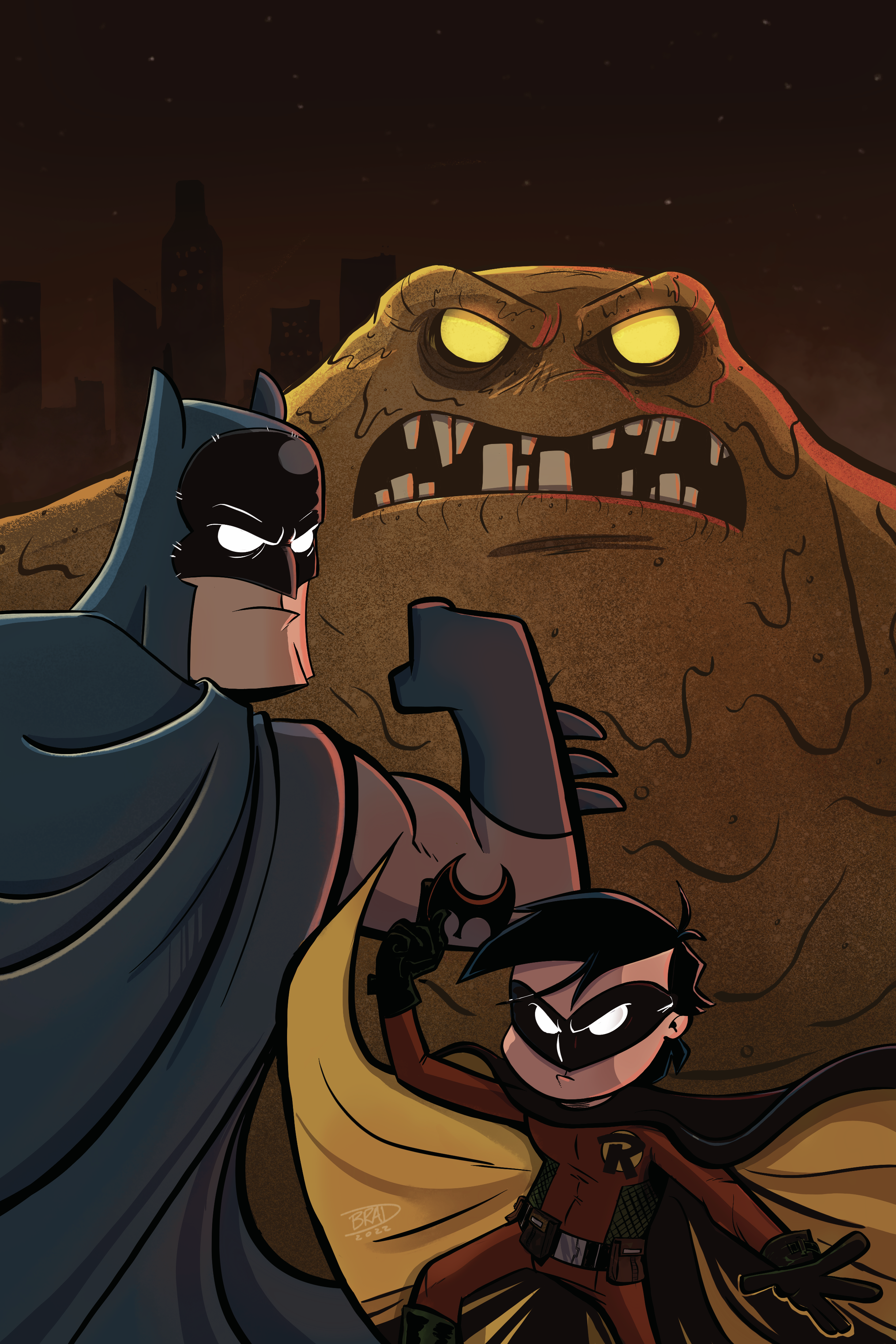 Batman vs Clayface